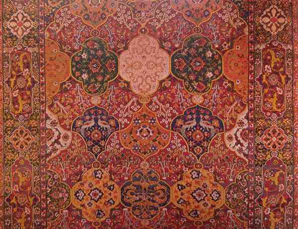 MULTIPLE MEDALLION CARPET, MUSEUM OF APPLIED ARTS (MAK – COLLECTION OF THE ÖSTERREICHISCHES MUSEUM FÜR ANGEWANDTE KUNST), VIENNA,&nbsp;AUSTRIA