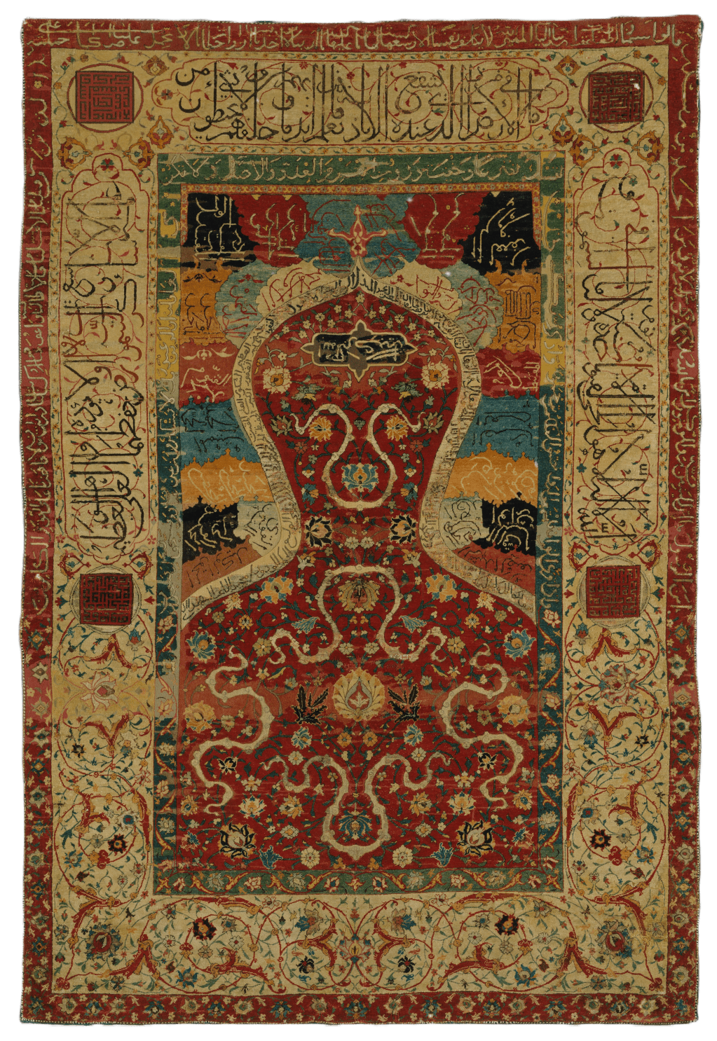 PRAYER RUG, COLLECTION OF THE METROPOLITAN MUSEUM OF ART, NEW YORK,&nbsp;USA