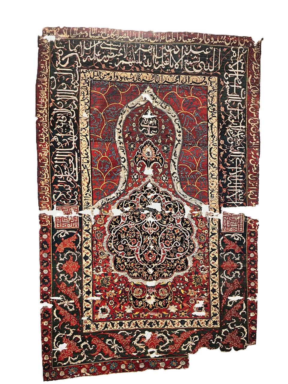 PRAYER RUG, MUSEUM OF ANCIENT IRAN, TEHRAN,&nbsp;IRAN