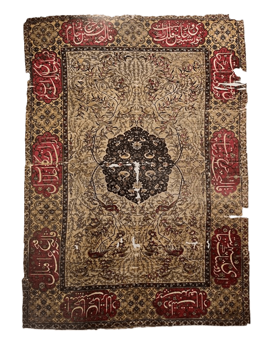 TABRIZ SILK MEDALLION CARPET, CARPET MUSEUM OF IRAN, TEHRAN,&nbsp;IRAN