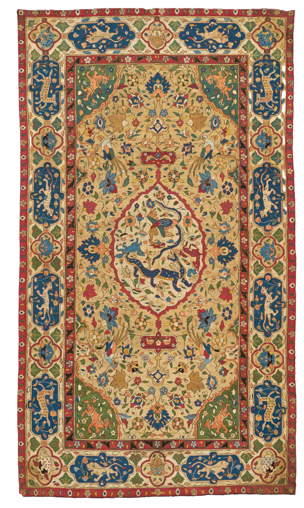 SILK KILIM  (GILİM), COLLECTION OF THE GEORGE WASHINGTON UNIVERSITY  MUSEUM (THE TEXTILE MUSEUM), WASHINGTON D.C, UNITED&nbsp;STATES