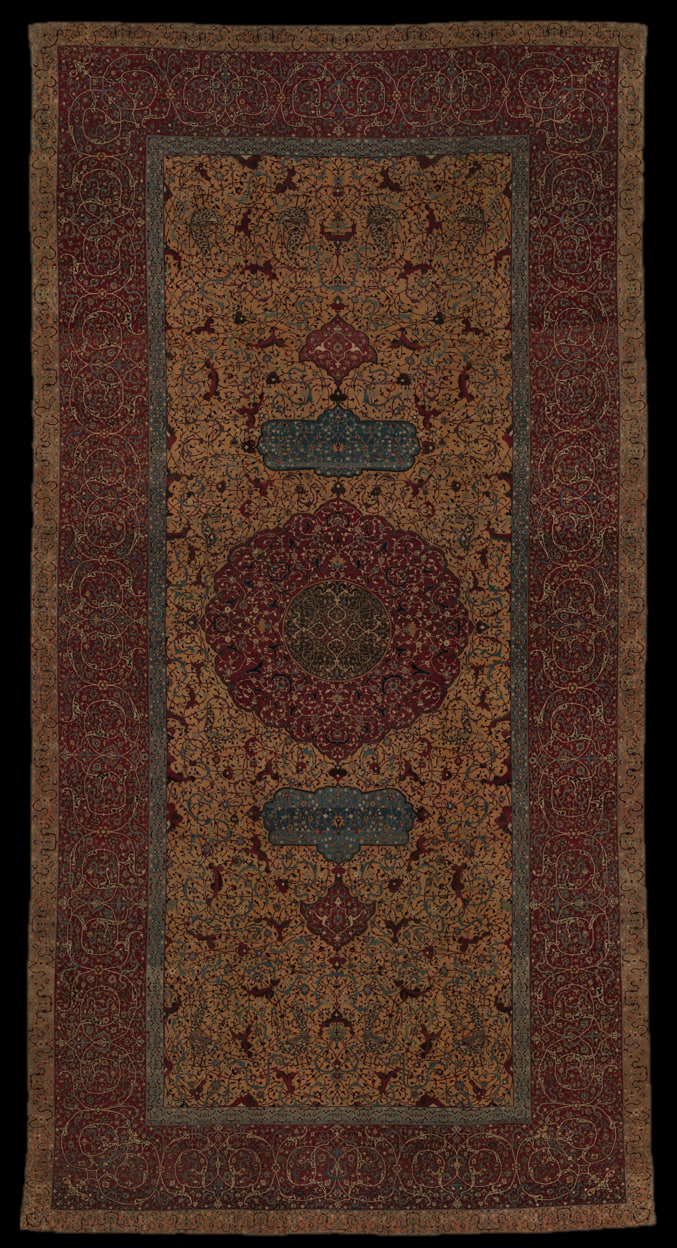 THE ANHALT MEDALLION CARPET, THE METROPOLITAN MUSEUM OF ART, NEW YORK, UNITED&nbsp;STATES