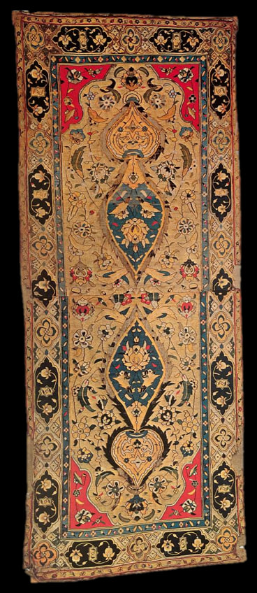 DOUBLE VASE WOOL GILİM, COLLECTION OF THE MUSEUM OF ANCIENT IRAN, TEHRAN,&nbsp;IRAN